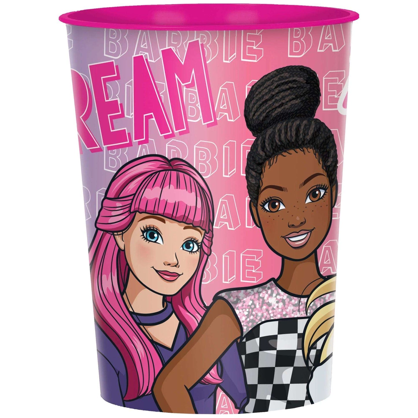 Tasse en plastique Barbie 16 oz - Rêve Ensemble