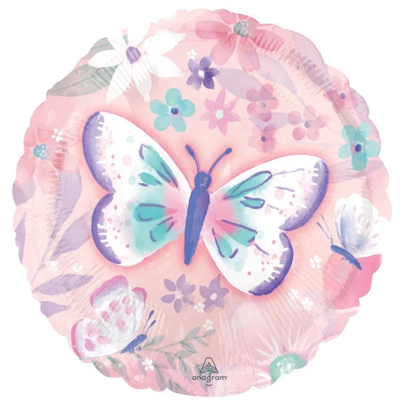 Ballon Aluminium 18'' Flutters Butterfly