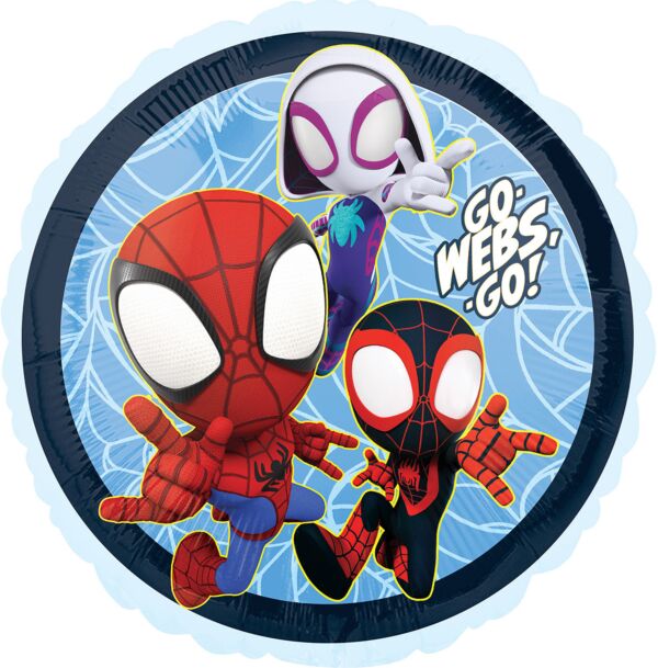 Spidey & Ses Amis - Ballon 18'' pour Fête Super-Héros