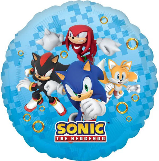 Ballon en Feuille Sonic The Hedgehog 18''