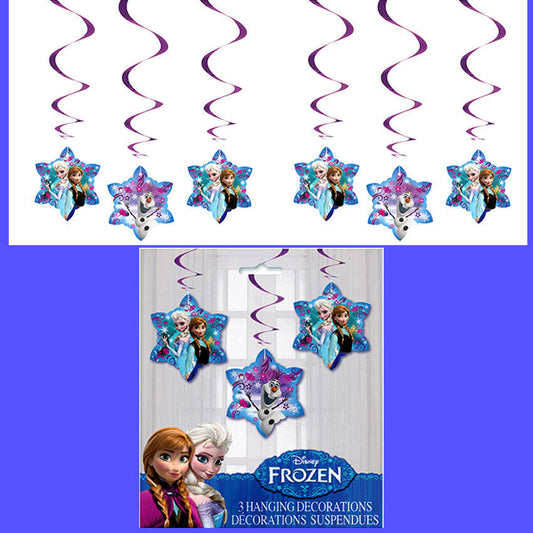 Hanging Decorations Frozen - 3 pcs