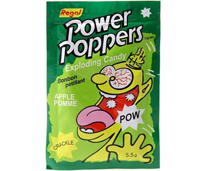 Power Poppers - Bonbons Pétillants Fruités