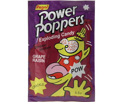 Power Poppers - Bonbons Pétillants Fruités