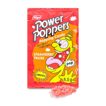 Power Poppers - Bonbons Pétillants Fruités