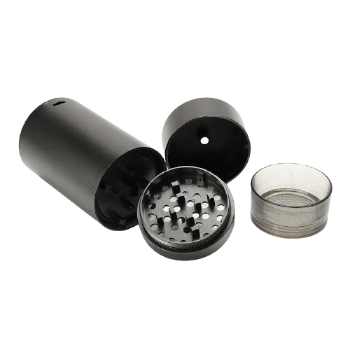 GRAND GRINDER ÉLECTRIQUE EN ALUMINIUM - L'OUTIL INDISPENSABLE POUR LES AMATEURS DE TABAC