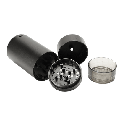 GRAND GRINDER ÉLECTRIQUE EN ALUMINIUM - L'OUTIL INDISPENSABLE POUR LES AMATEURS DE TABAC