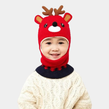 Cagoule Enfant Festive pour un Hiver Magique