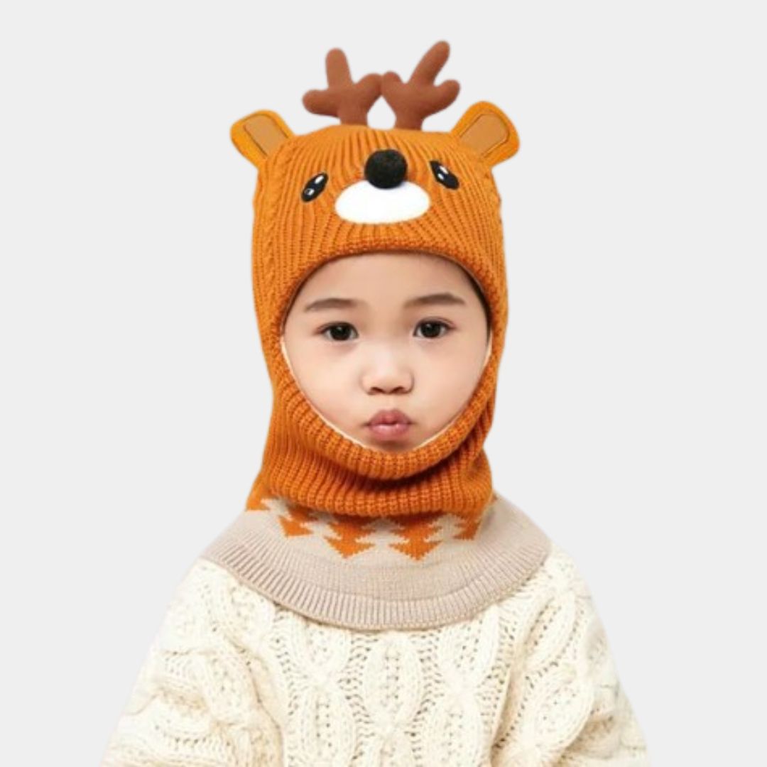 Cagoule Enfant Festive pour un Hiver Magique