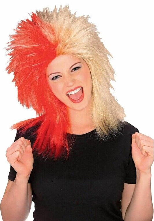 Sports Fanatic Wig Blonde/Red