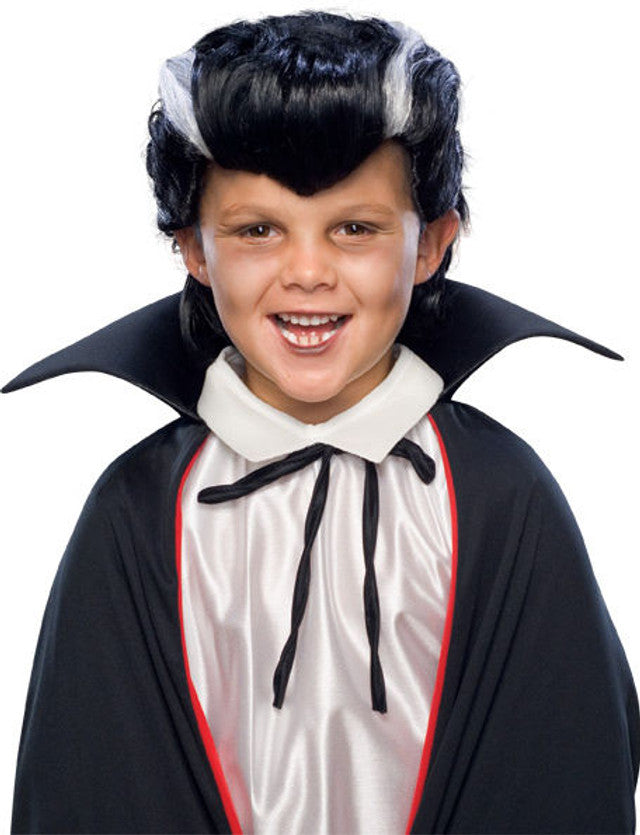 Perruque de Vampire Enfant - Élément Essentiel d'Halloween