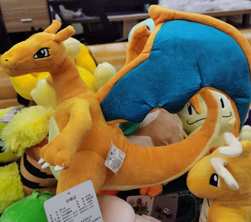 Peluche Dracaufeu 25 cm - L'ami des fans de Pokémon