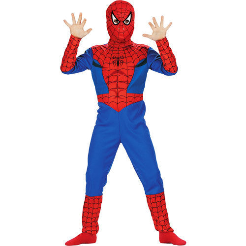 Costume Spider-Man pour enfant avec masque et torse rembourré