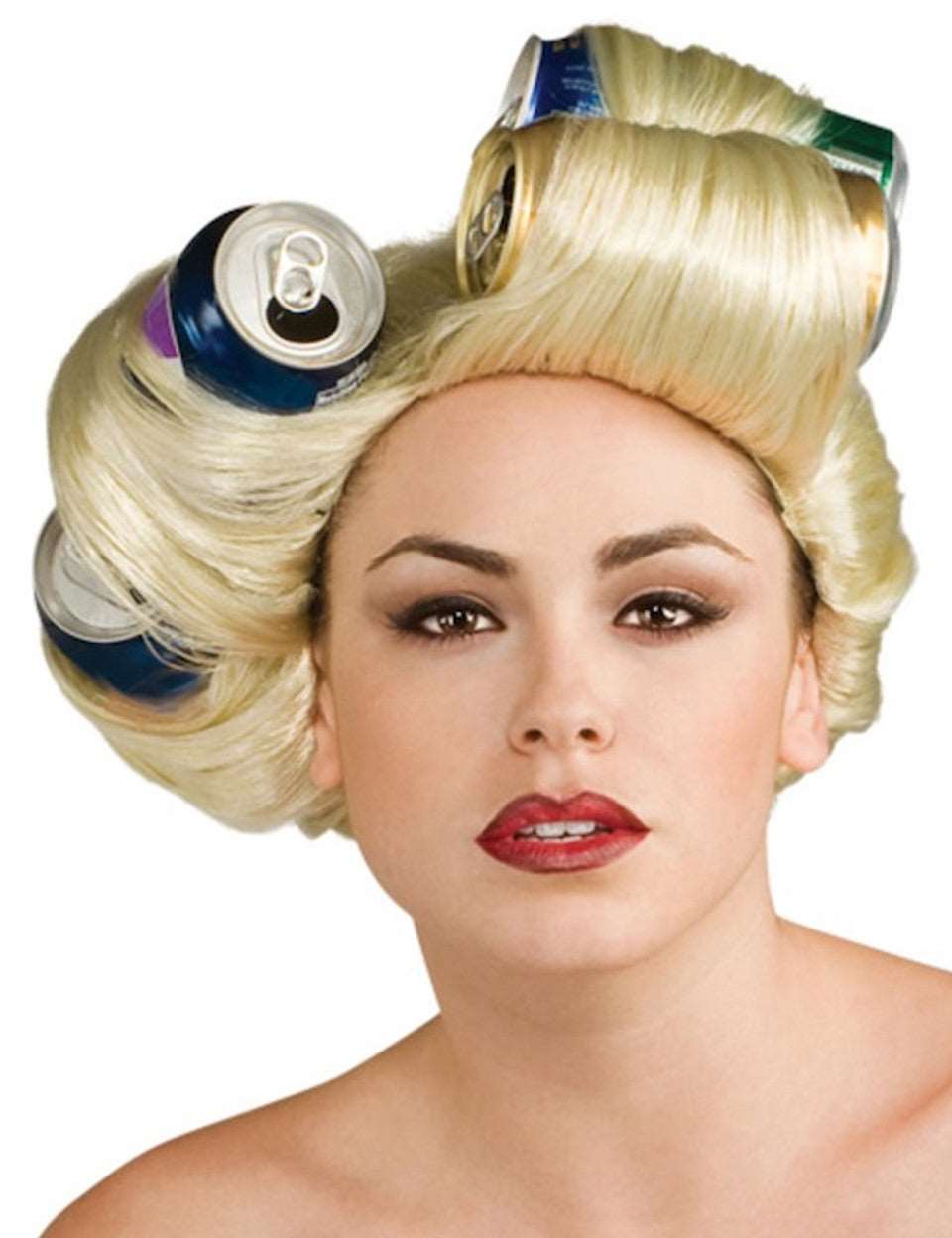 Perruque Blonde Soda Can - Édition Lady Gaga