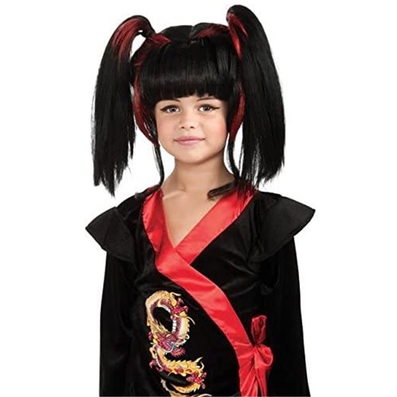 Perruque Ninja Girl pour Enfant