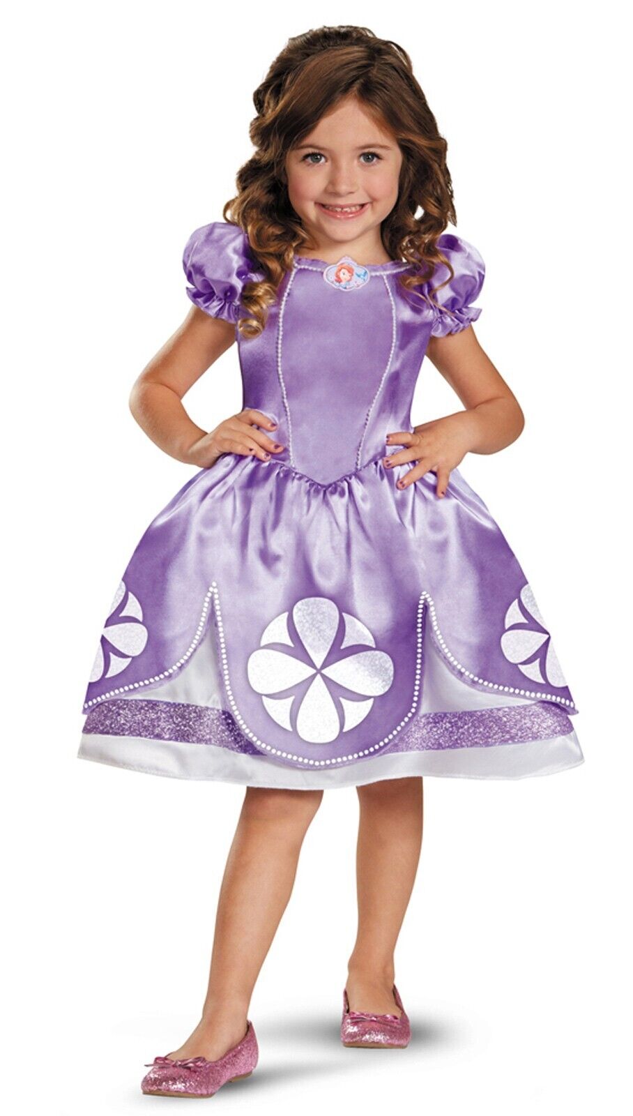 Costume Princesse Sofia de Disney Junior pour Enfants