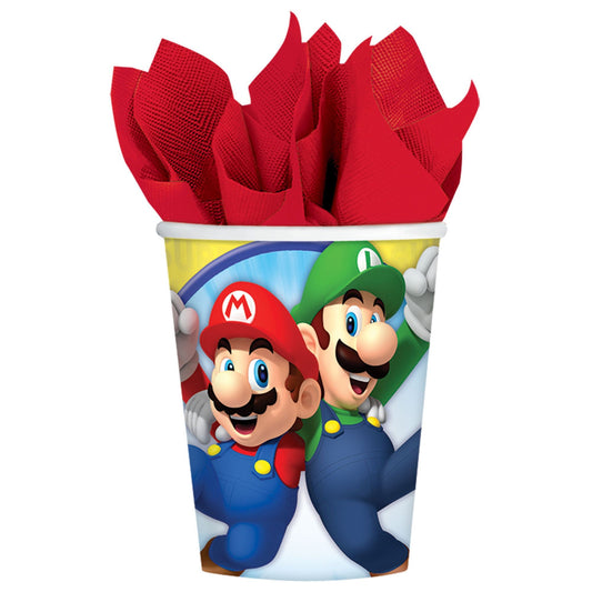 Gobelets Super Mario Brothers 9oz - Parfaits pour vos Fêtes