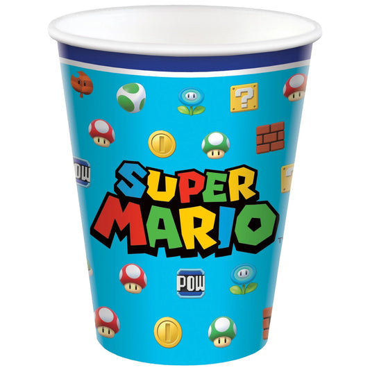 Gobelets Super Mario Bros de 9oz - Fun et Fonctionnalité