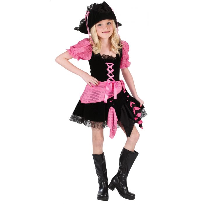 Costume Enfant Pink Punk Pirate