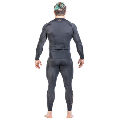 Pack Compression Performance Longue Manches - Gold