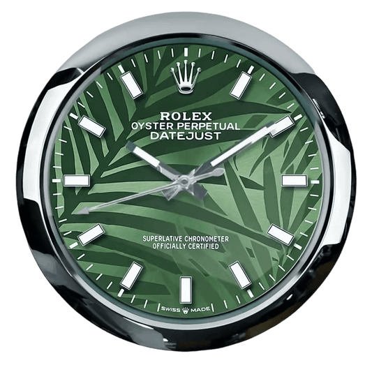 Horloge Murale de Luxe Inspirée Datejust par Rolex