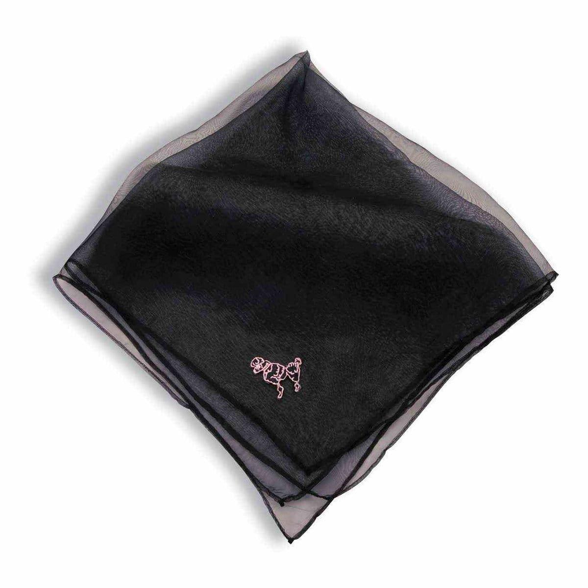 Foulard Poodle Noir - Charme des Années 50