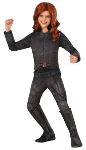 Costume d'Enfant Black Widow - Inspiré de Captain America Civil War