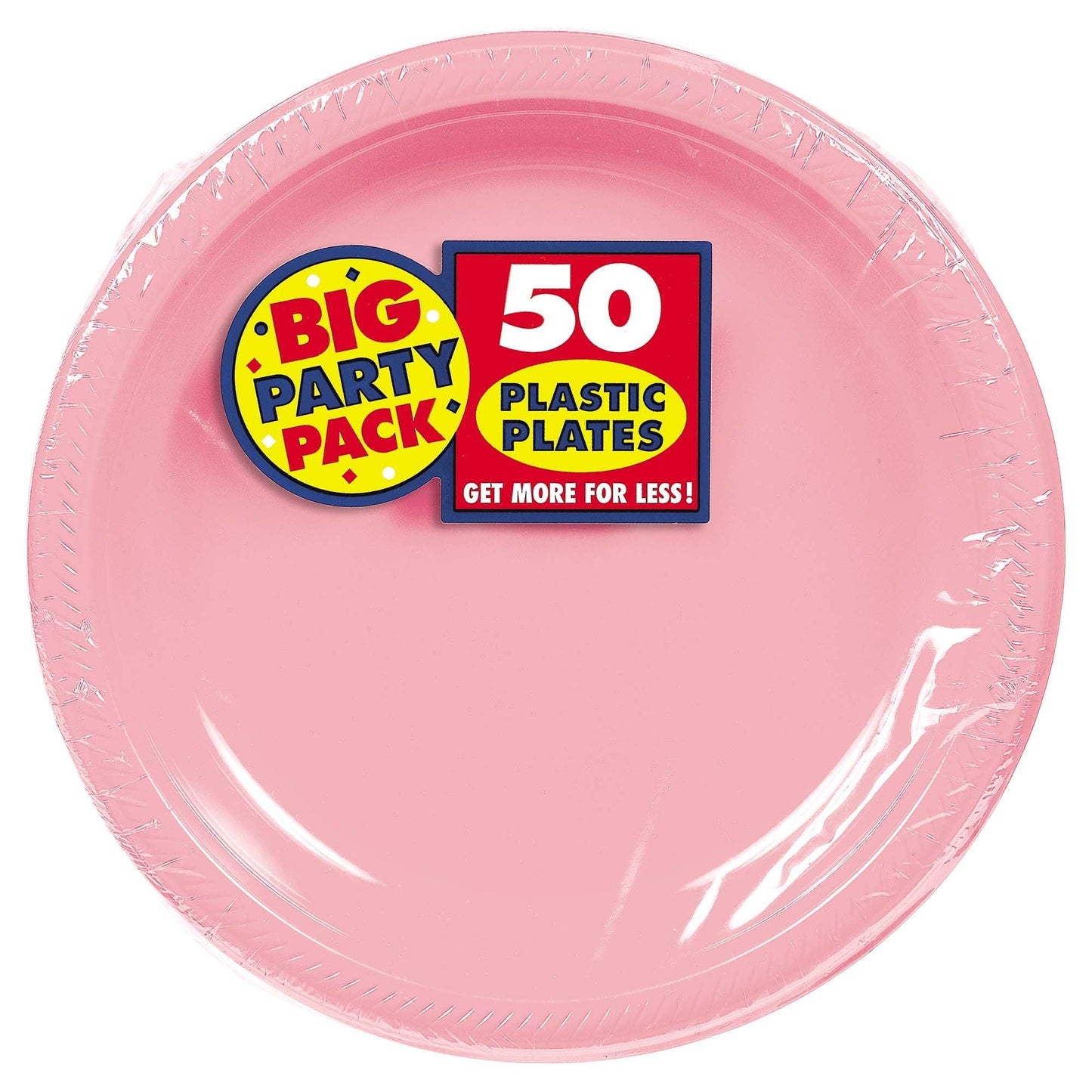 Plastic Diner Plates - Party's Solid Colors