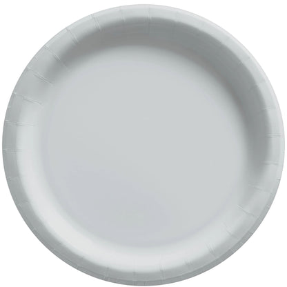 Paper Dessert Plates - Party's Solid Colors