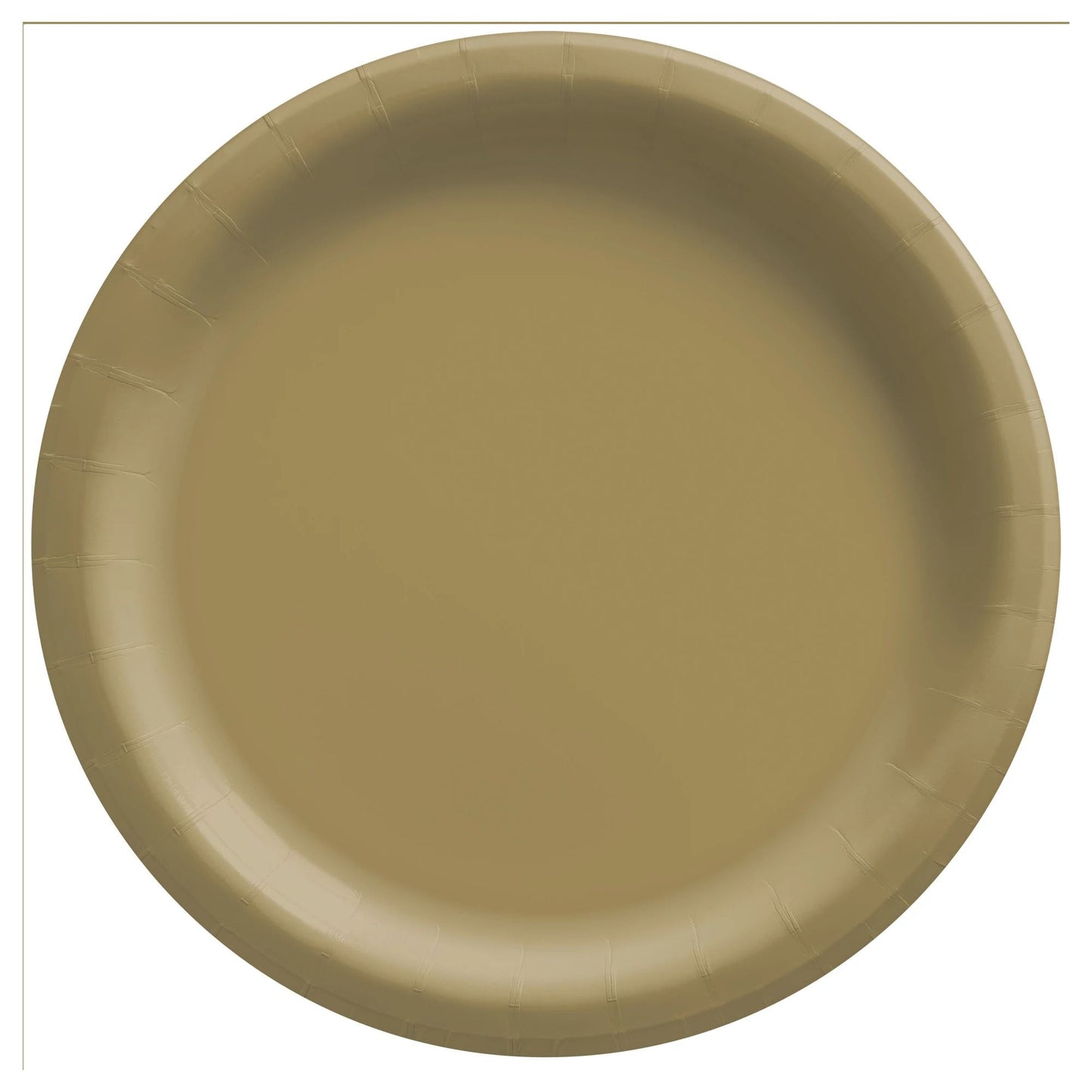 Paper Dessert Plates - Party's Solid Colors