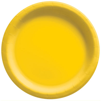 Paper Diner Plates - Party's Solid Colors