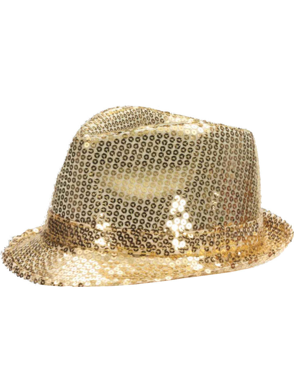 Chapeau Fedora en Sequins Éblouissant