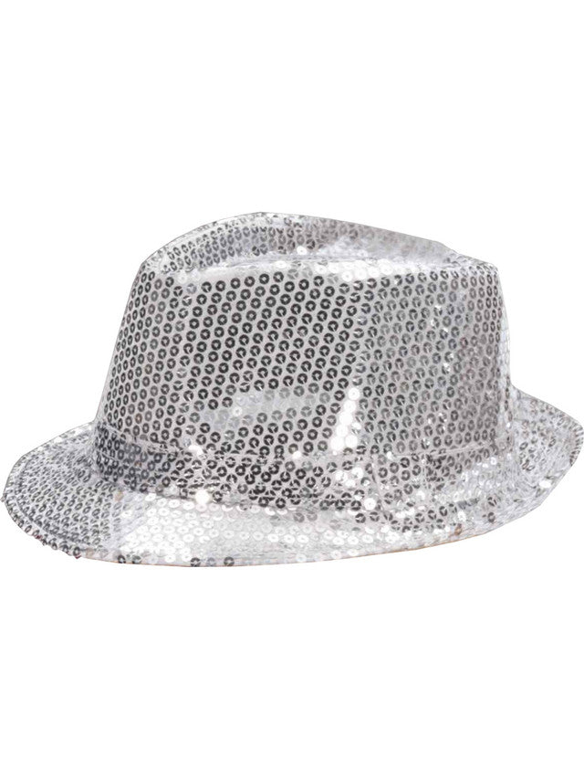 Chapeau Fedora en Sequins Éblouissant