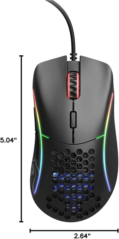 Glorious Model D Wired Gaming Mouse - Matte Black