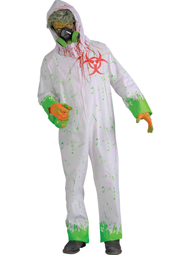 Costume Hazmat Biohazard Zombie Effrayant