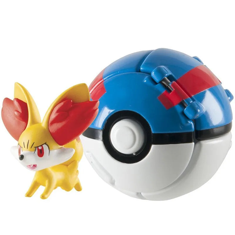 Set de 6 Pokéballe Avec Figurines Pokémon Surprise