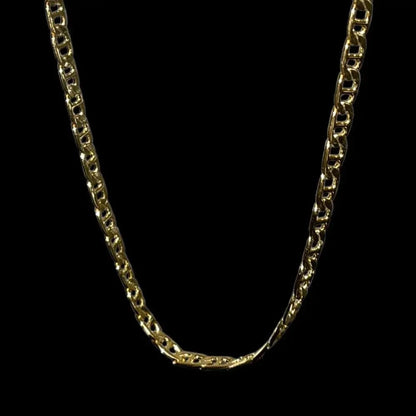 6mm Gold Plated Gucci Link Ketting - Passeport Cases