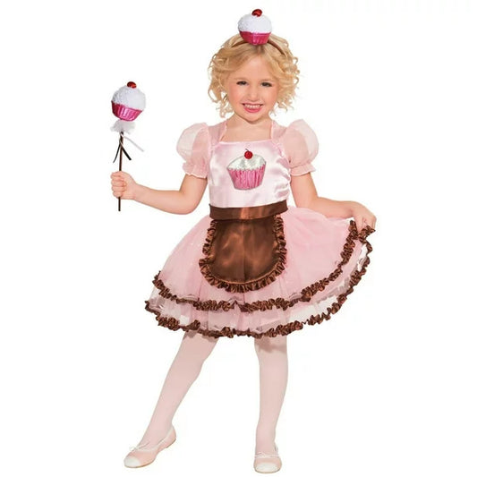 Costume Princesse Cupcake en Rose