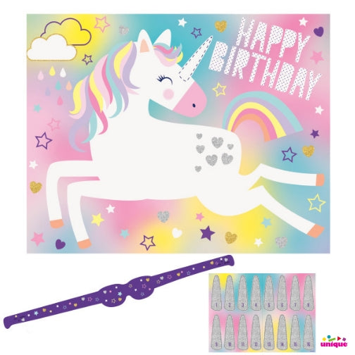 Jeu Magique d'Anniversaire Licorne