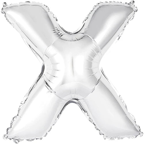 M.14" Air-Filled "X" Letter Balloon