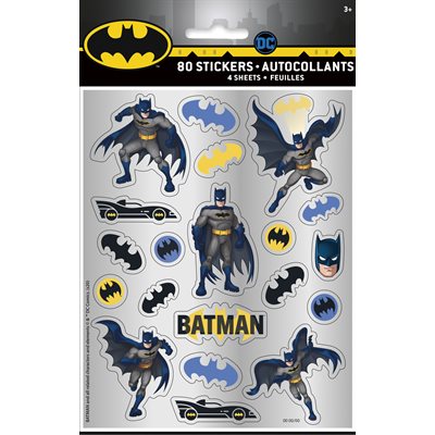 Feuilles de Stickers Batman - DC Comics