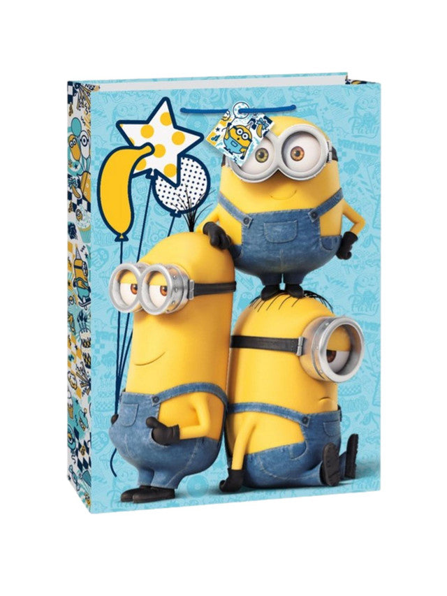 Sac Cadeau Jumbo Minions Coloré et Amusant