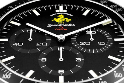 Horloge Murale Omega Speedmaster 1957 🕰️ – Édition 50e Anniversaire