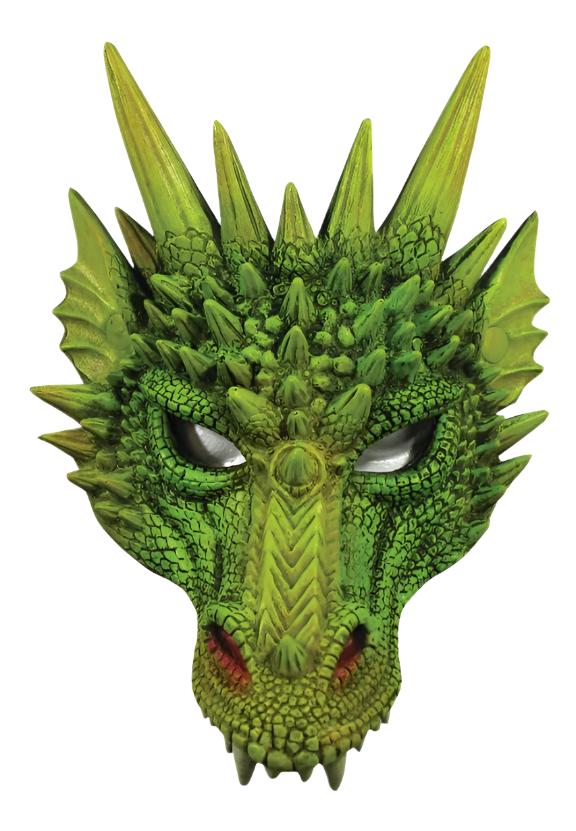 Masque Dragon Half - Original et Confortable pour Adultes