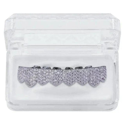 8/8 Premium Iced Out Grillz Ensemble - Passeport Cases