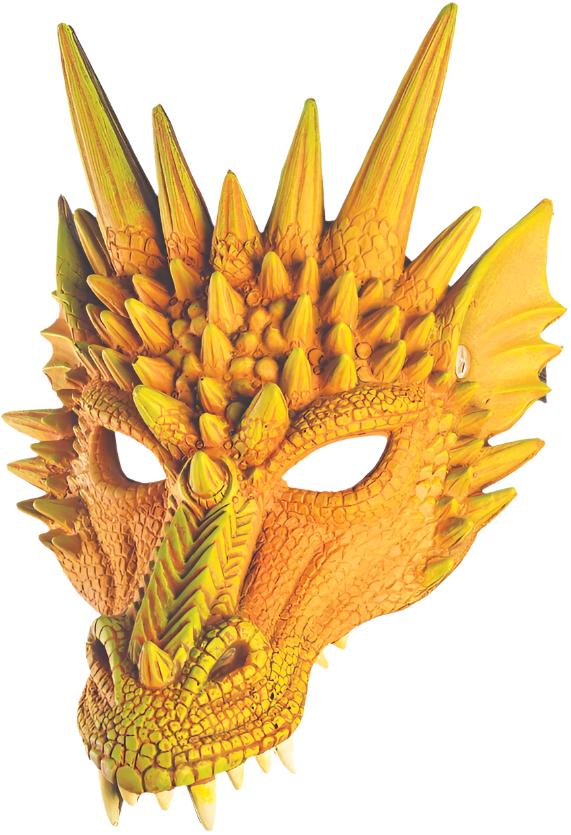 Masque Dragon Half - Original et Confortable pour Adultes