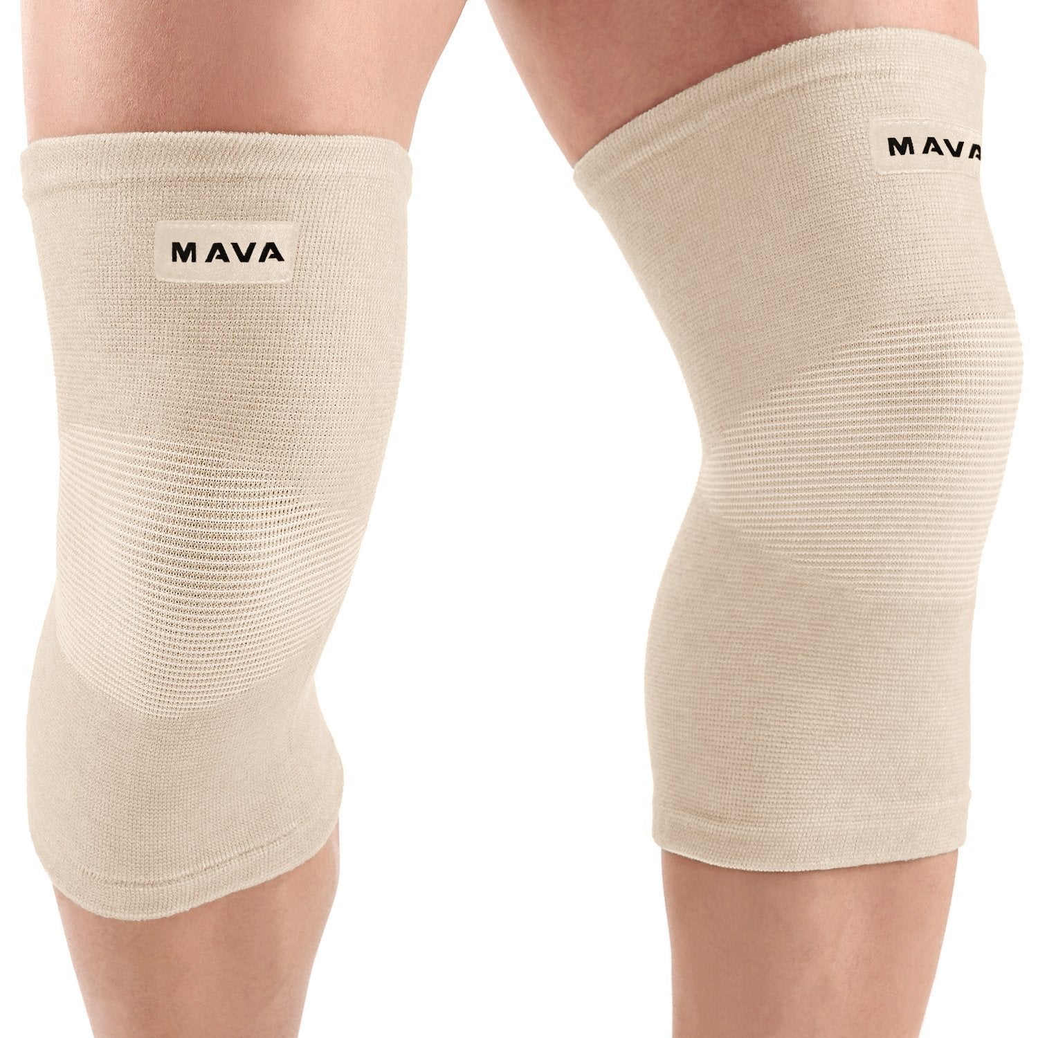 Elastic Knee Support (2-Piece)-Mava Sports