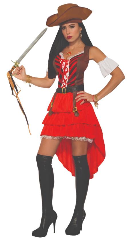 Pirate Vixen Woman Costume - Standard