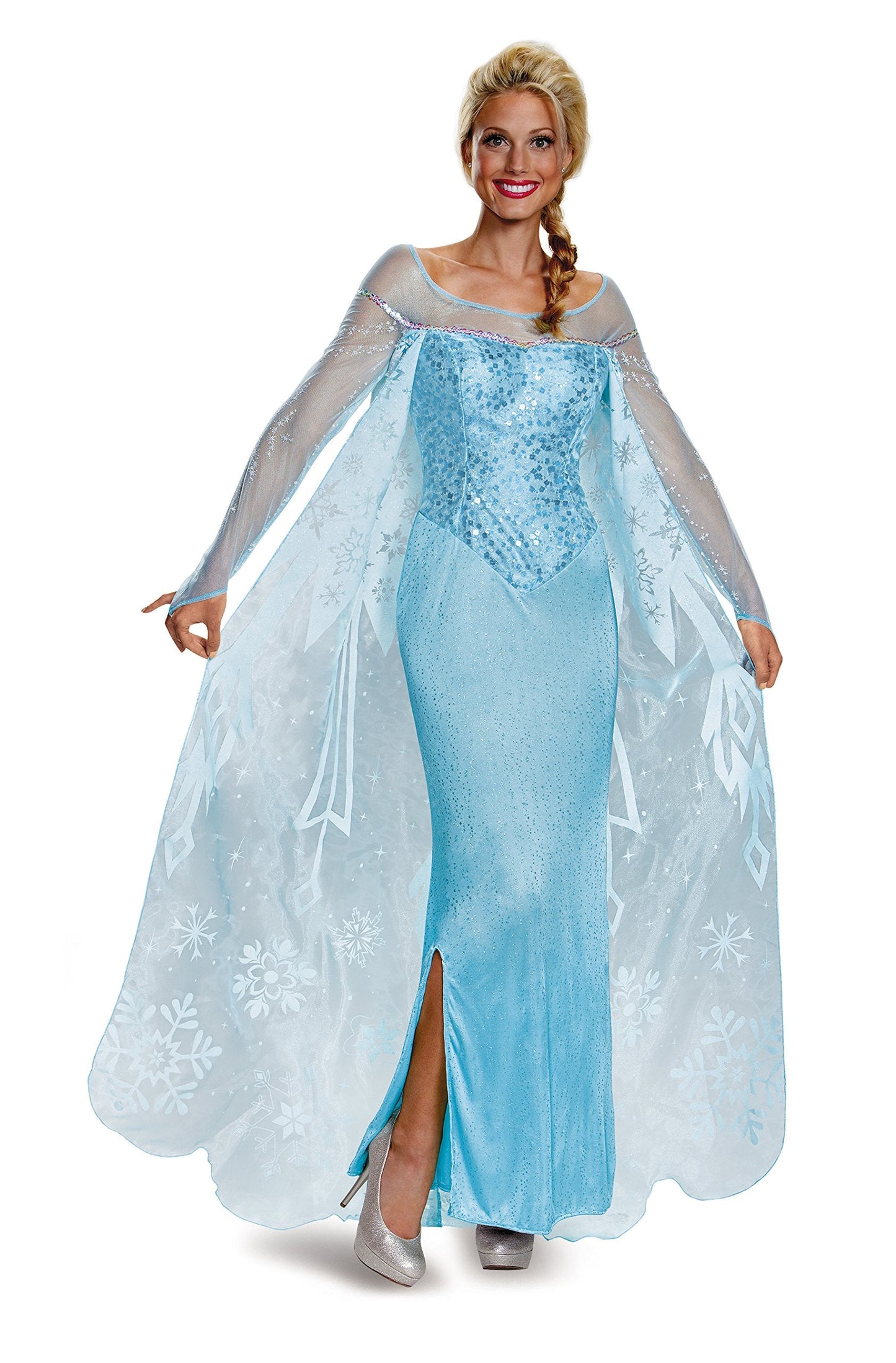 Costume Deluxe Elsa de Disney Frozen pour Adultes