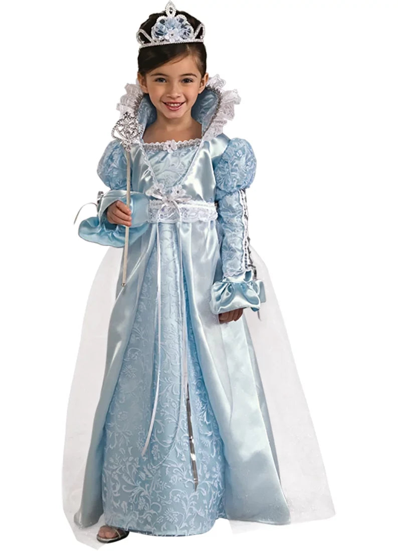 Costume de Petite Princesse Bleue - Éveil Féérique