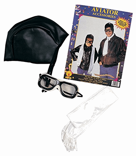 Kit d'Accessoires Aviateur pour Costumes